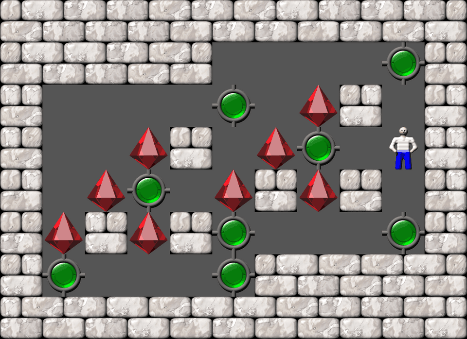Сокобан More Bugs collections уровень 666